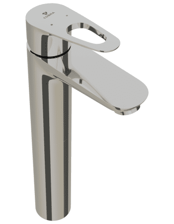 Den basin mixer - one hole single lever, looped handle flow restricted