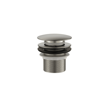 Cobra Seine Unslotted Bath Waste Brushed Nickel
