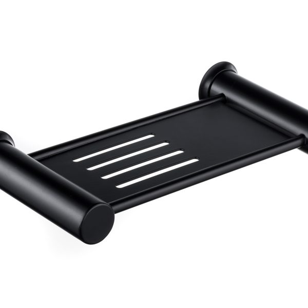 Stunning Allure Matt Black  Soap Tray