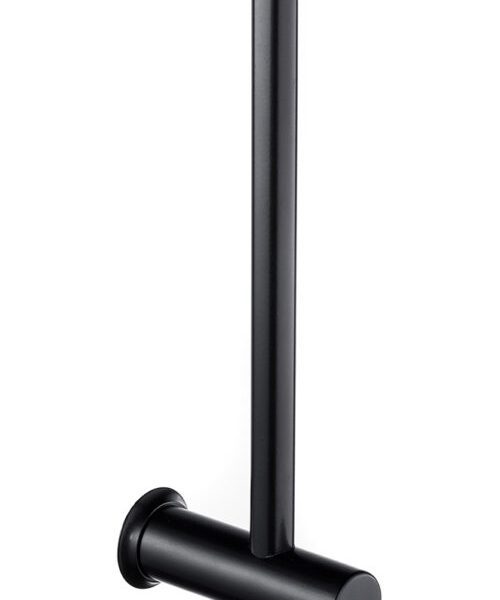 Stunning Allure Matt Black Spare Toilet Roll Holder