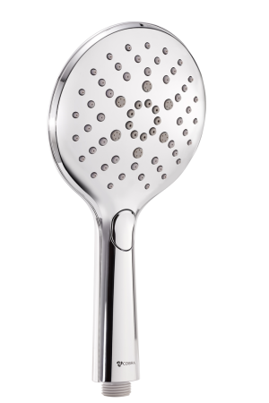 Cobra Breathe Handshower Round 3 Spray Chrome Plated