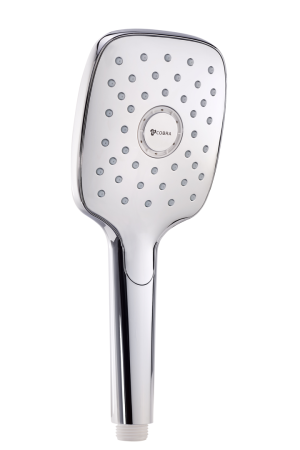 Cobra Pause Hand Shower Square Chrome