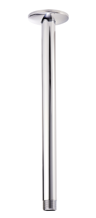 Cobra Shower Arm Vertical Brass 300mm Chrome Plated