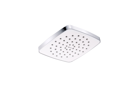 Cobra Den Showerhead Square 152mm White Faceplate