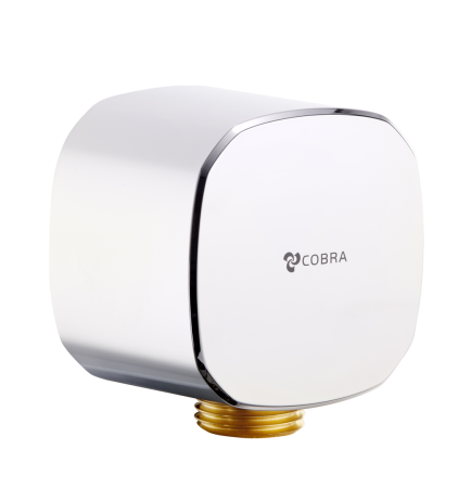 Cobra Wall Outlet Brass Water Way Chrome Plated