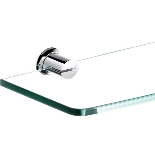 Stunning Allure Glass Shelf Polished S/S