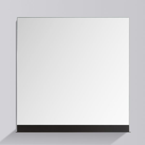 Clear Cube Zen Mirror With Shelf 800mm