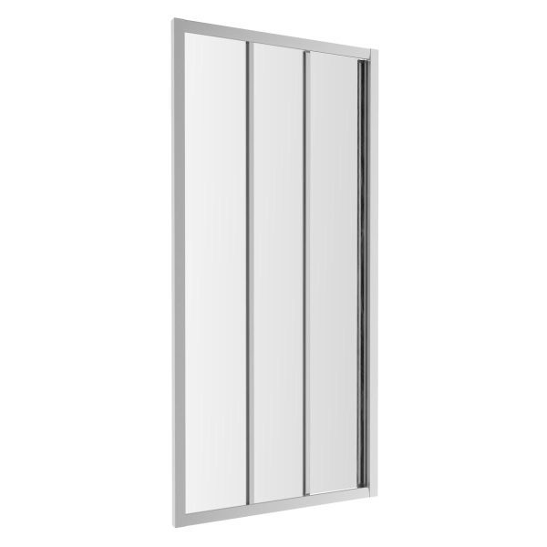 Tri-Slider Shower Door White 1000 x 1806 (976-1025)