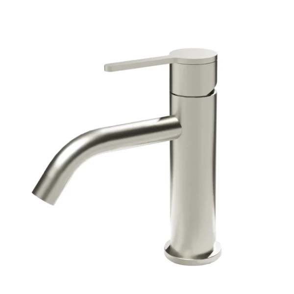 Meissen Attivo Basin Mixer Stainless Steel