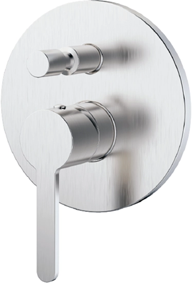 Meissen Attivo Concealed Diverter Mixer Stainless Steel