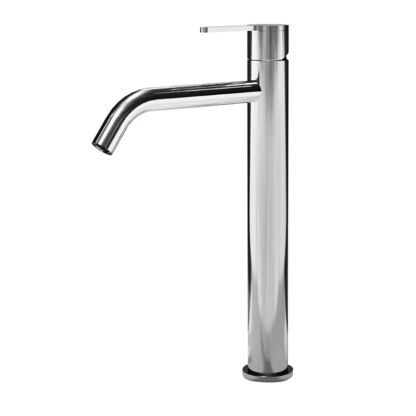 Meissen Attivo Basin Mixer Tall Chrome