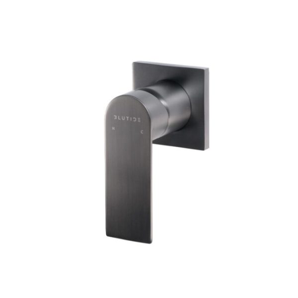 Blutide Silk Gunmetal Concealed Mixer Trim Kit