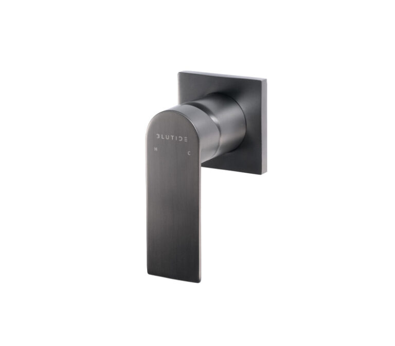 Blutide Silk Gunmetal Concealed Mixer Trim Kit