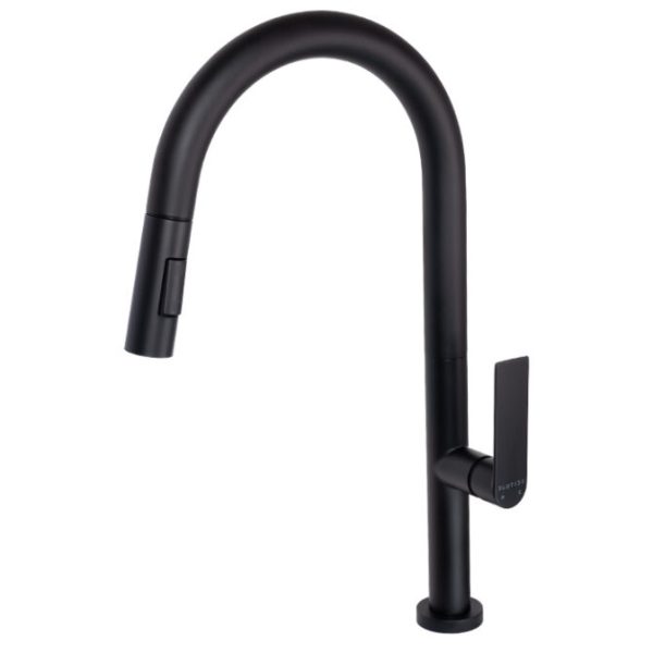 Blutide Silk Black Spray Sink Mixer