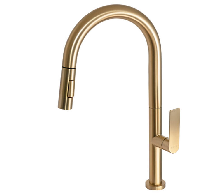 Blutide Silk Brass Spray Sink Mixer
