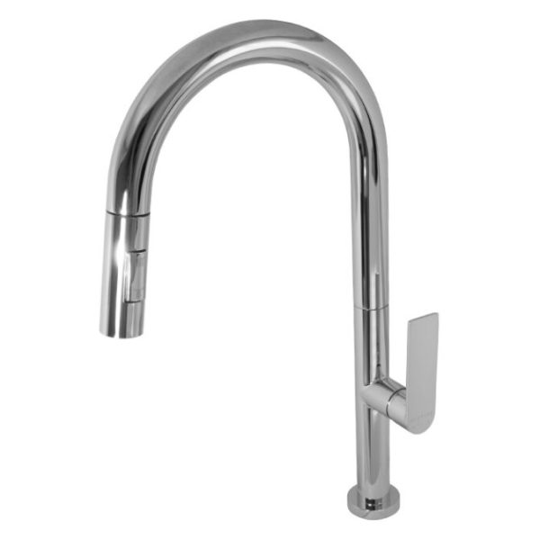 Blutide Silk Chrome Spray Sink Mixer