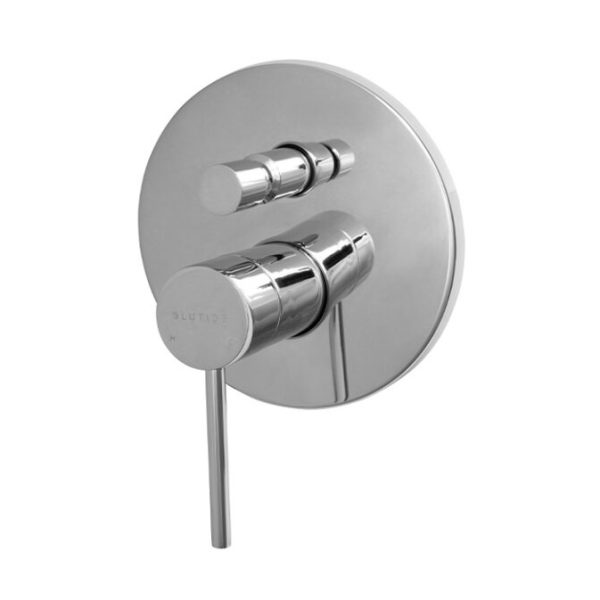 Blutide Lace Chrome Bath/Shower Diverter Mixer Trim Kit
