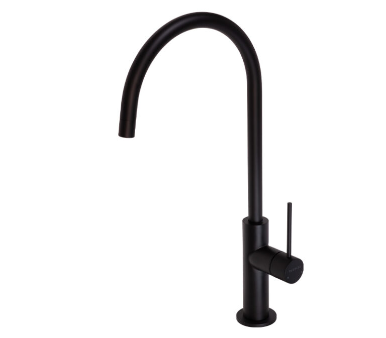 Blutide Lace Black Single Hole Sink Mixer
