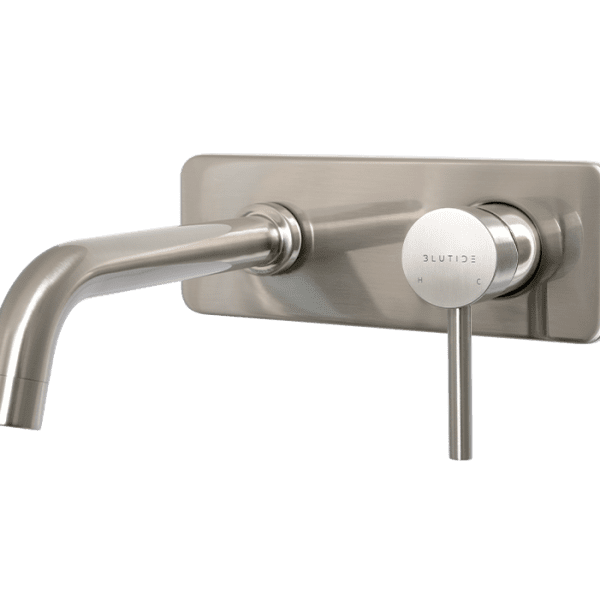 Blutide Moon Stainless Steel Basin Concealed Mixer with Spout