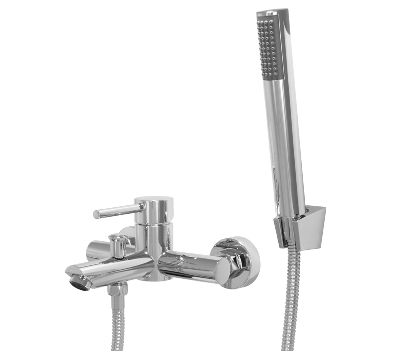Moon Tide Bath Mixer Wall Type