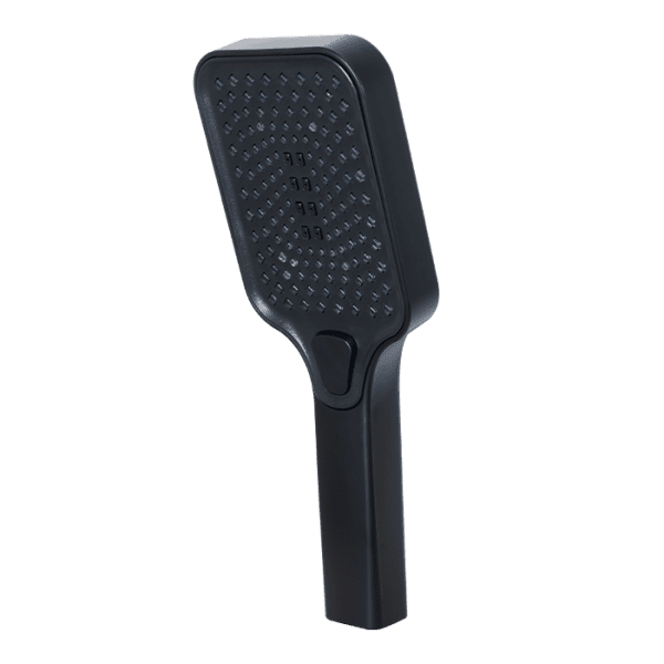Blutide Rectangular 2 Function Hand Shower Black