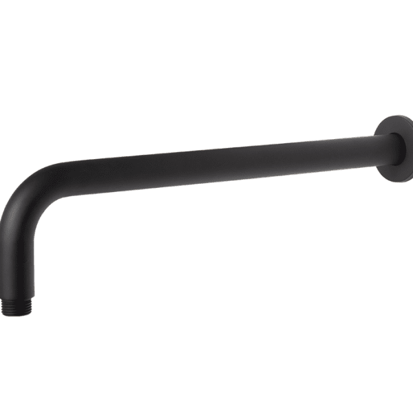 Blutide Round Shower Arm Long 400mm Black