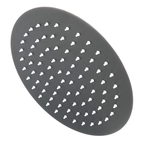 Blutide Shower Rose Stainless Steel 250mm Gunmetal