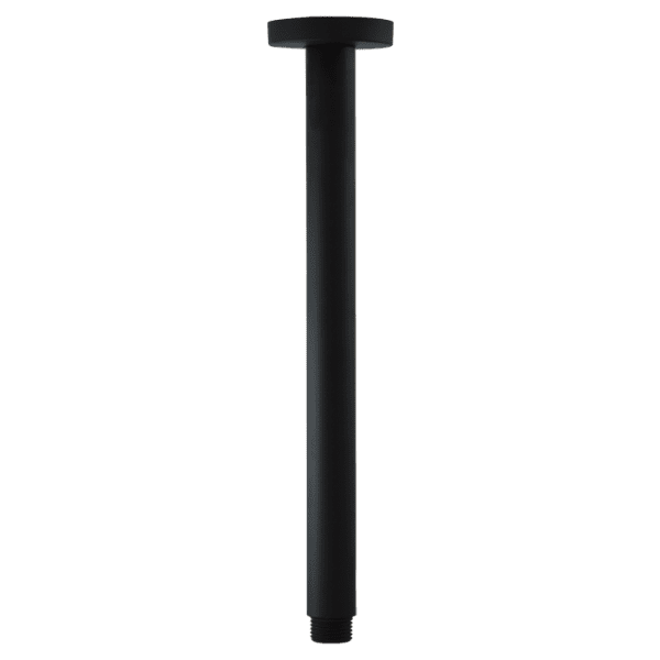 Blutide Vertical Ceiling Shower Arm Black 300mm