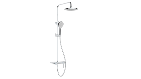 Cobra Shower Column Set Chrome Complete