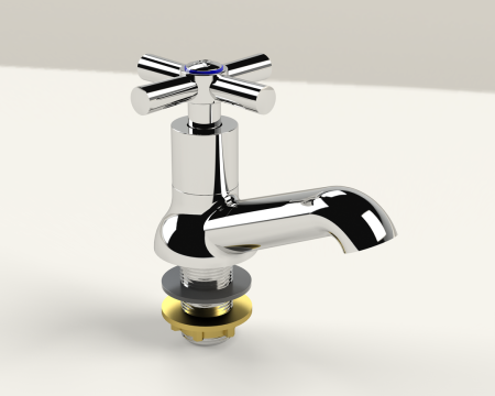 Cobra Ledimo Pillar Tap 15mm