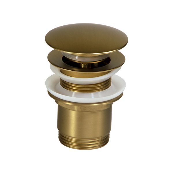Blutide Basin Clicker Waste Unslotted 32mm Brass