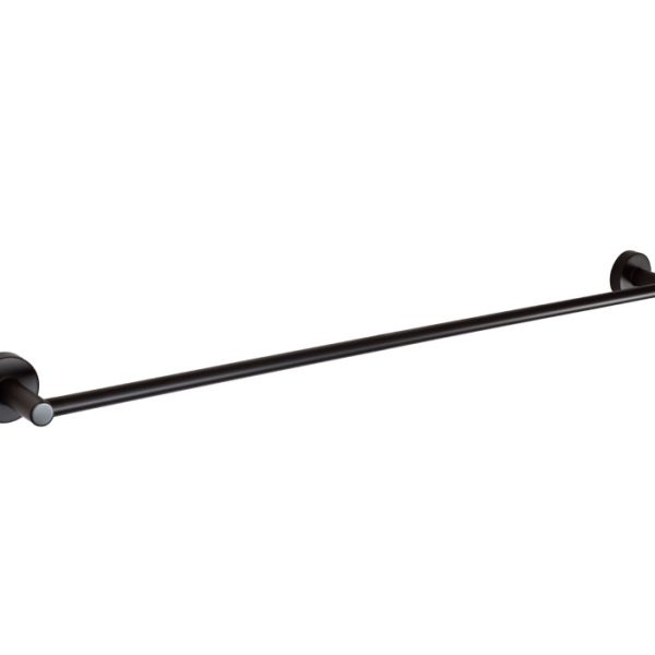Blutide Ginger 88 Single Towel Rail 600mm Matt Black