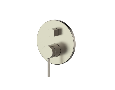 Cobra Tigris Concealed Diverter Bath/Shower Mixer Brushed Nickel
